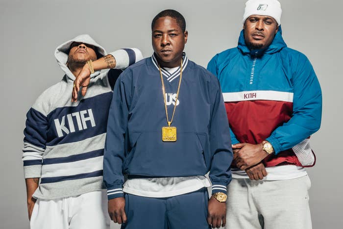 This is Kith&#x27;s 96 Collection campaign featuring The Lox.