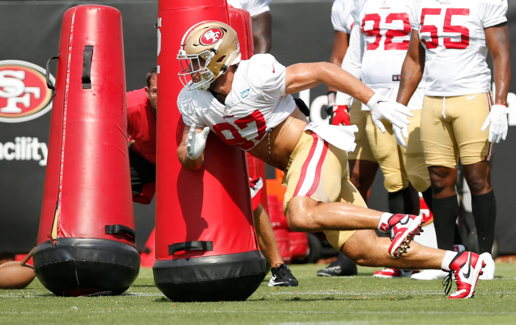 Nick Bosa Training Camp 49ers 2020