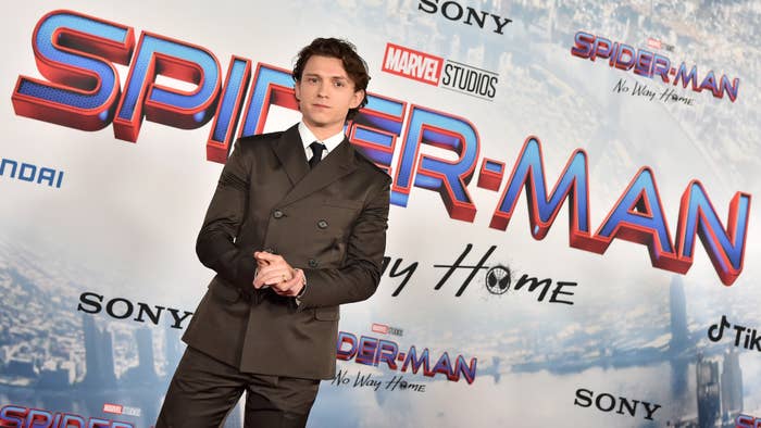 Tom Holland attends Sony Pictures&#x27; &quot;Spider-Man: No Way Home&quot;