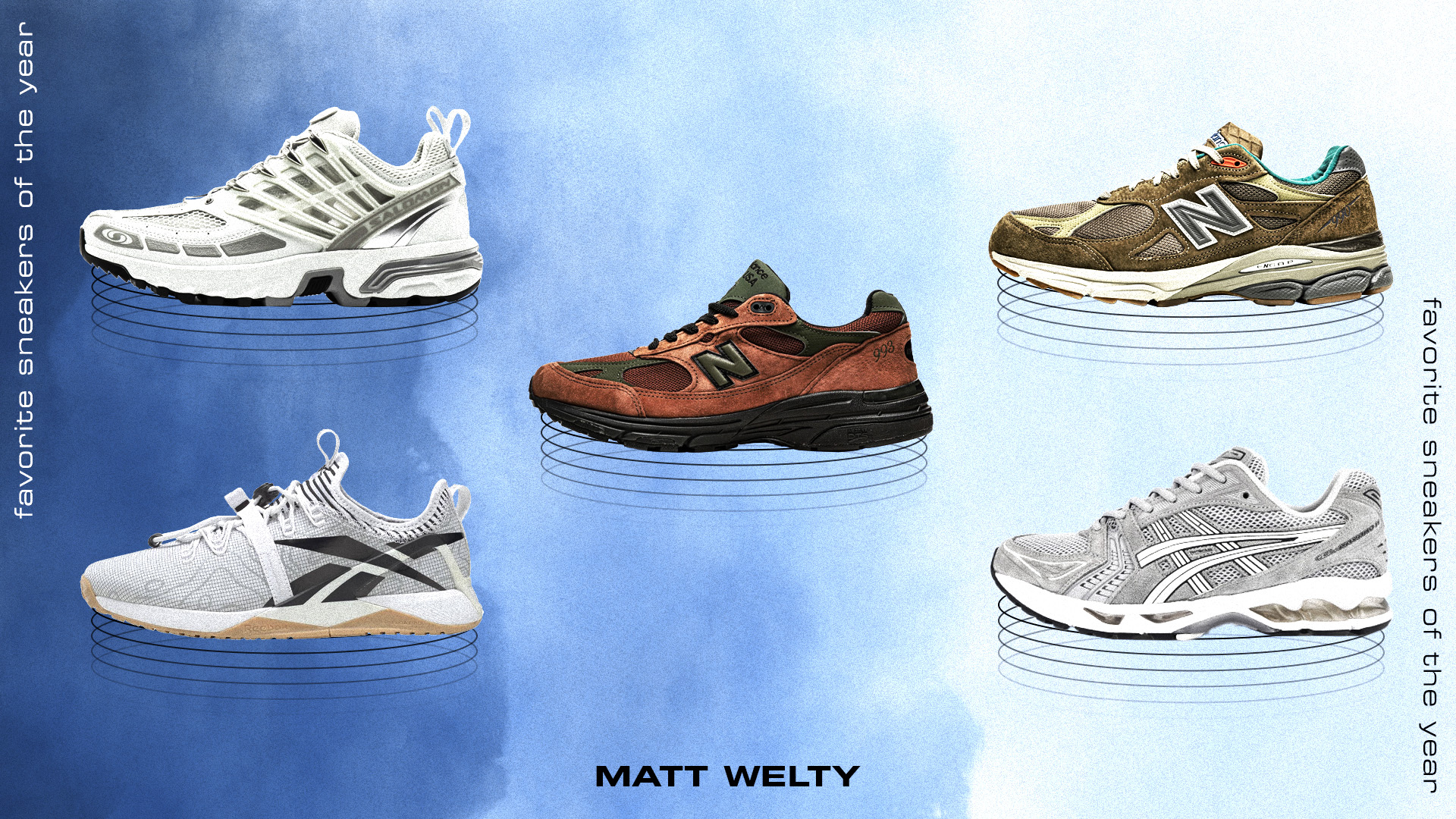 Matt Welty Favorite Sneakers 2021