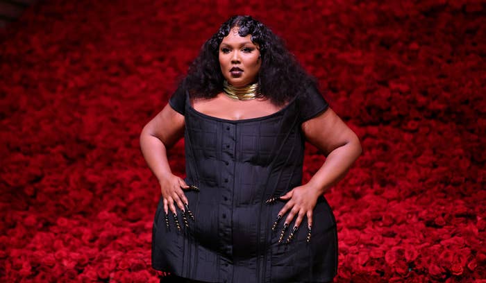 Lizzo attends the 2022 MET Gala