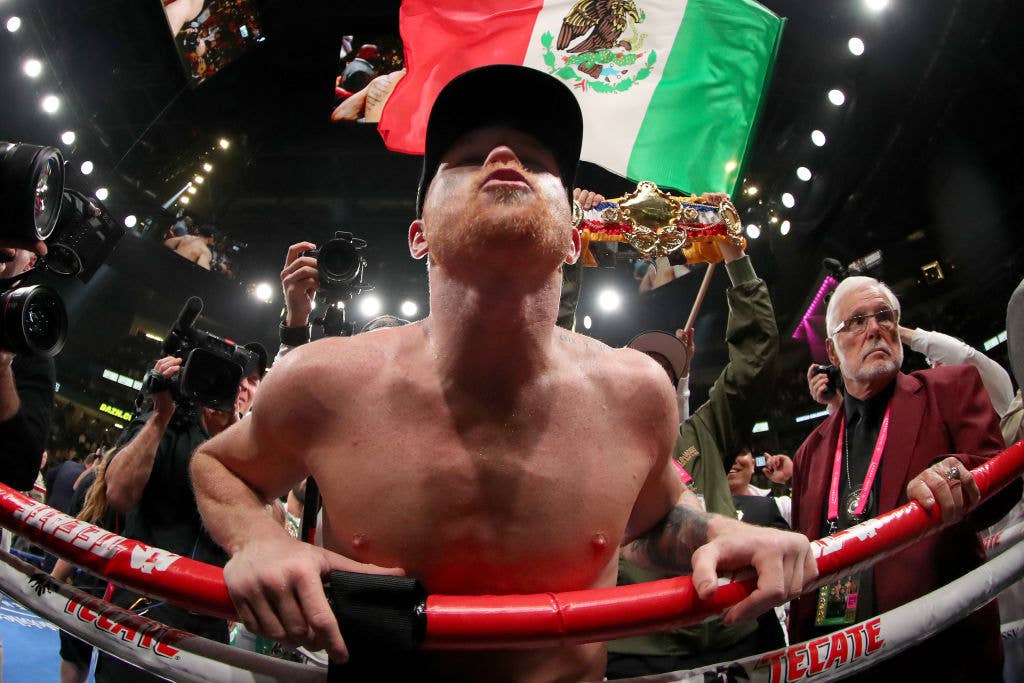 Canelo Win UD Jacobs 2019 Getty