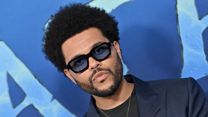 he Weeknd attends 20th Century Studio&#x27;s &quot;Avatar 2 The Way of Water&quot; U.S. Premiere.