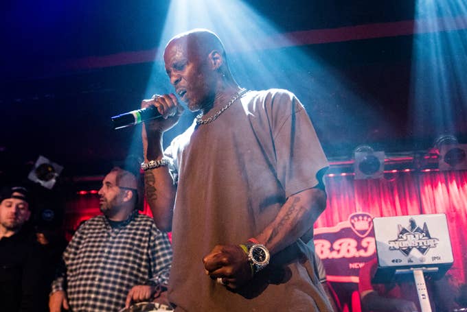 DMX performs in concert at B.B. King Blues Club & Grill