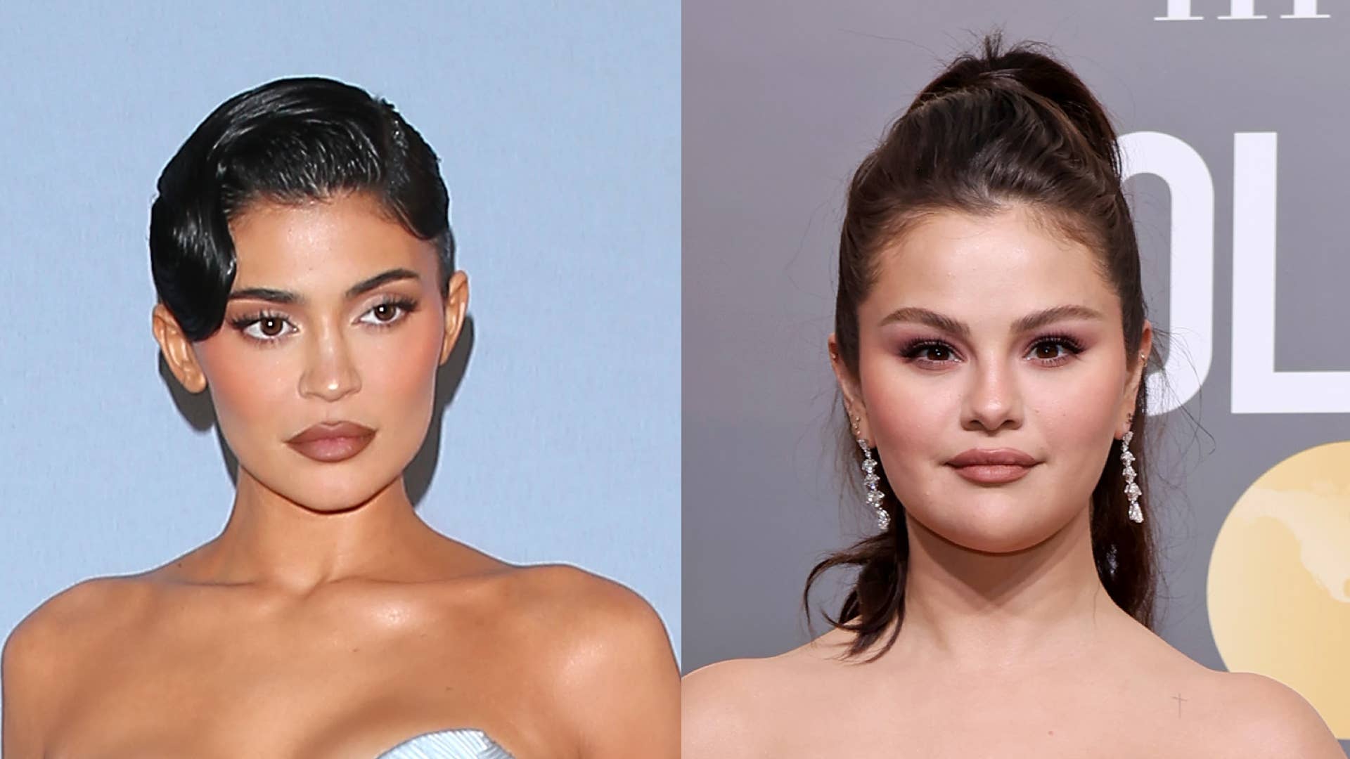 kylie jenner shades selena gomez