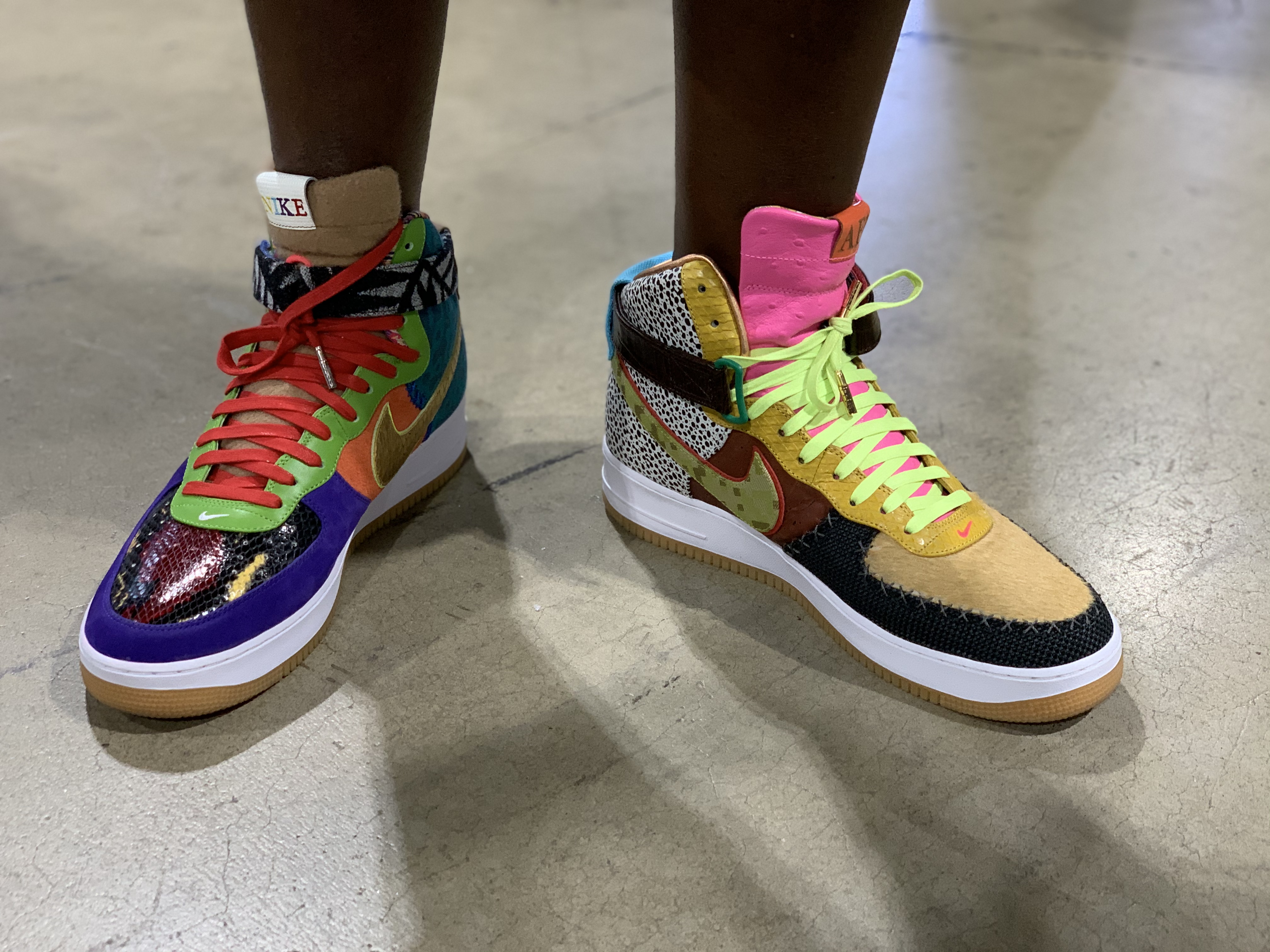 Best Sneakers at ComplexCon 2019 DJ Clark Kent x Nike Air Force 1 High Bespoke