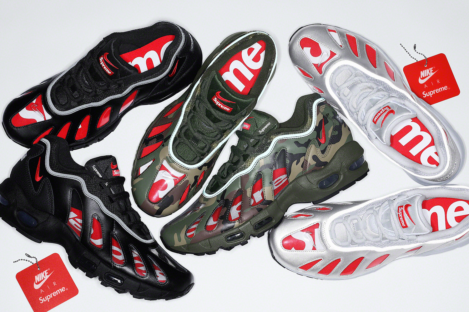 Supreme x Nike Air Max 96 Collection