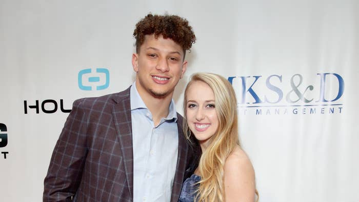 Patrick Mahomes and Brittany Matthews