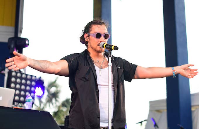 Towkio performs at 2017 Hangout Music Festival