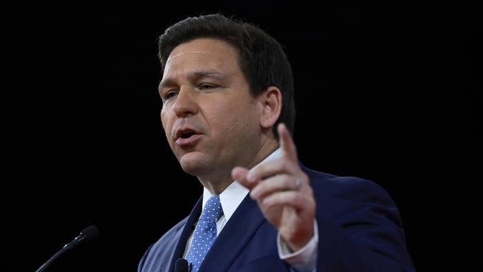 Florida Gov. Ron DeSantis speaks at the Conservative Political Action Conference