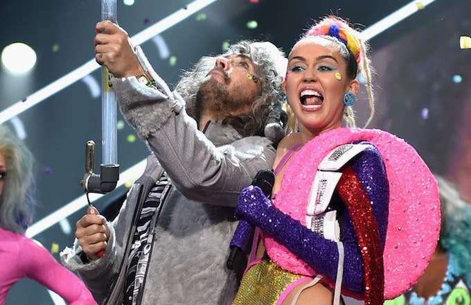 Wayne Coyne Miley Cyrus