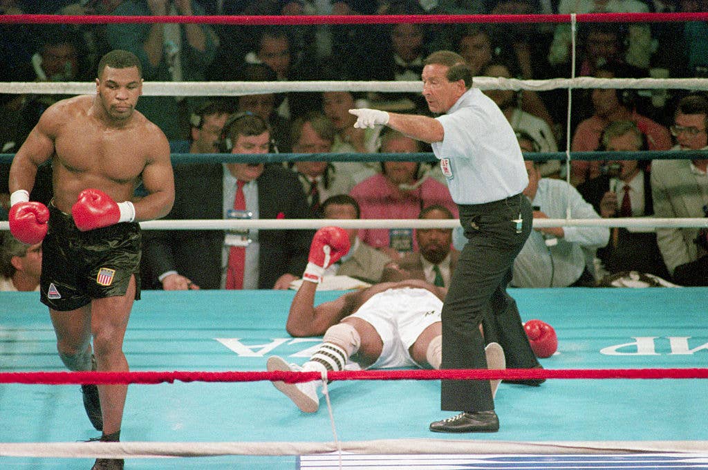 Mike Tyson Michael Spinks 1988 Knockout