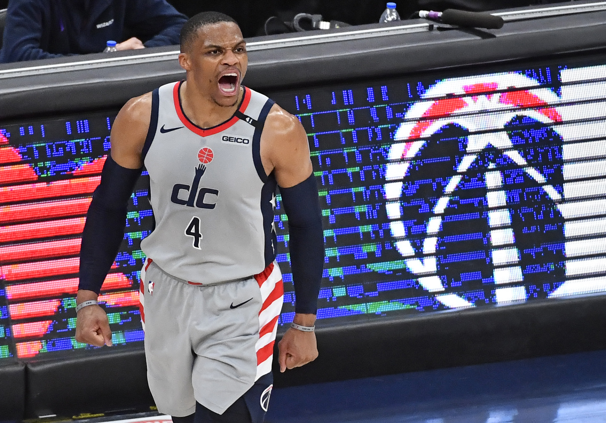 Russell Westbrook Wizards Hornets 2021