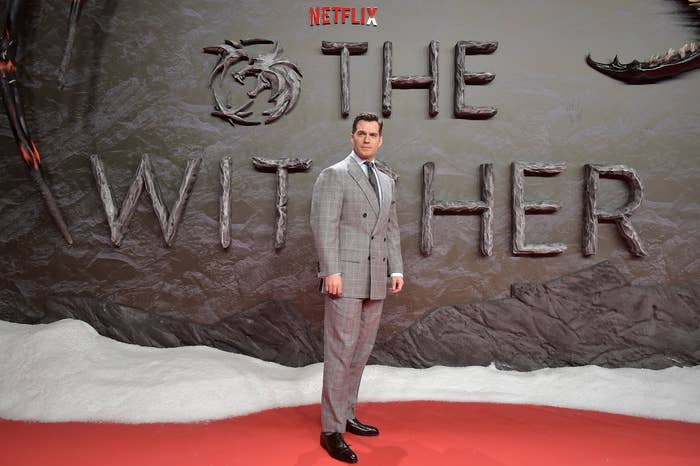 Henry Cavill attends premiere of &#x27;The Witcher&#x27;