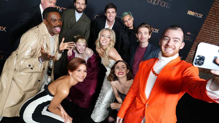 Sam Levinson and cast attend HBO&#x27;s &#x27;Euphoria&#x27; Season 2 Photo Call.