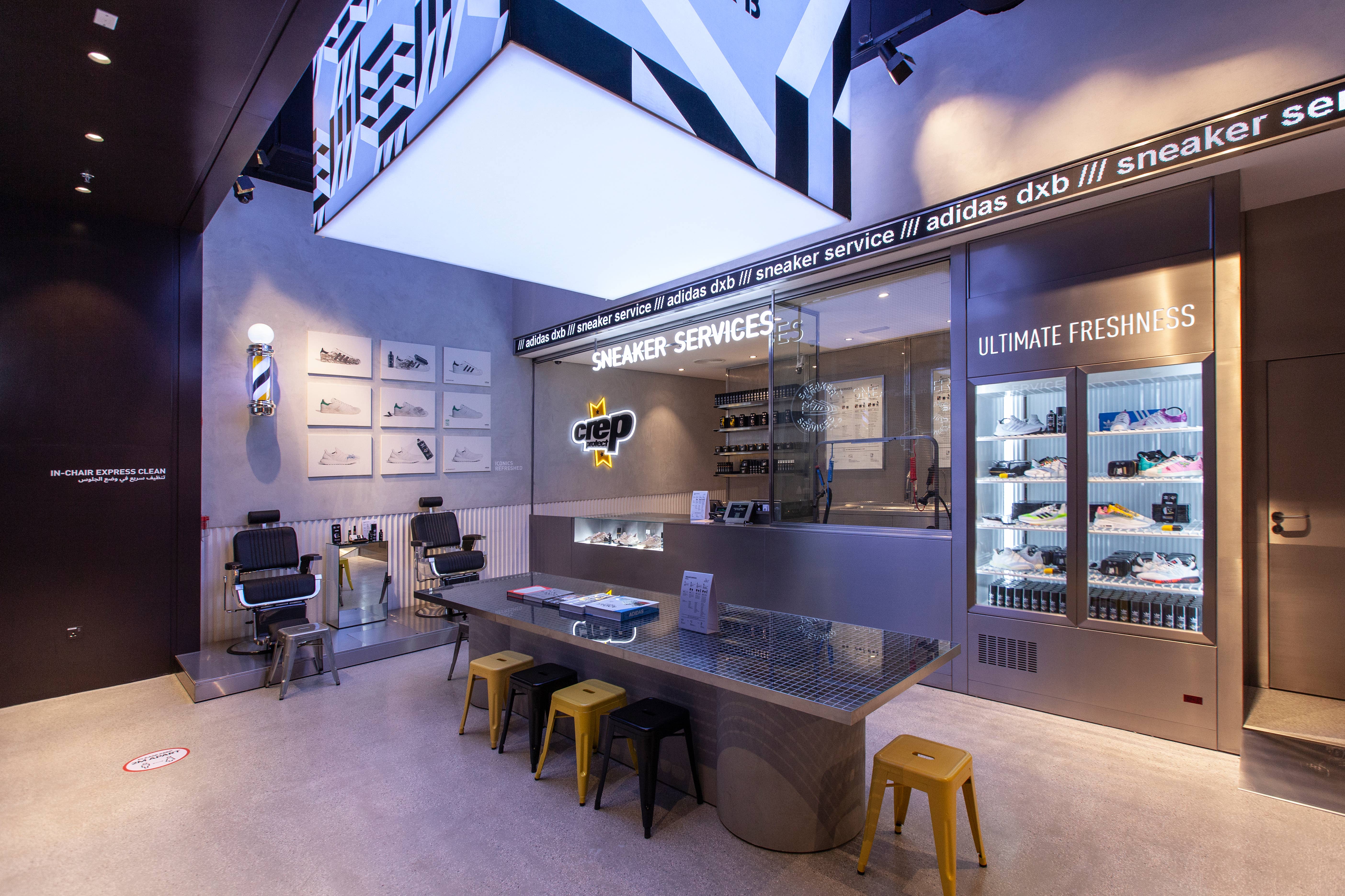 Omleiding Opwekking afstuderen Crep Protect Launch Most Innovative Sneaker Service Space To Date At Adidas'  New Dubai Flagship | Complex