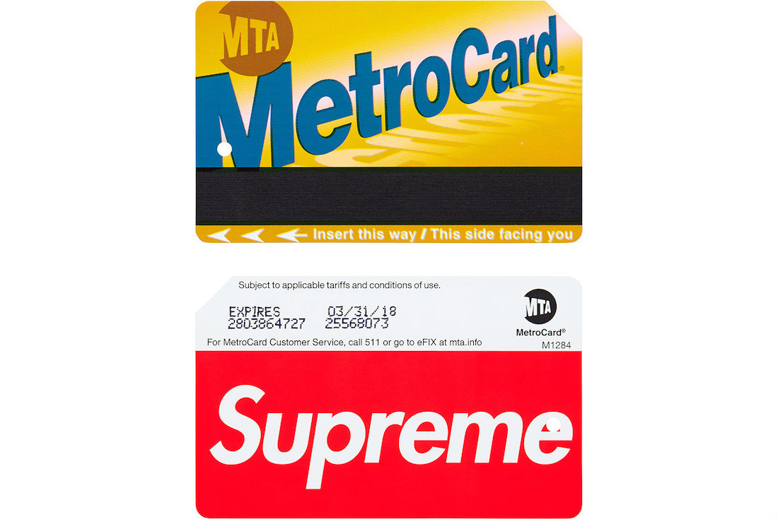 Supreme MetroCard