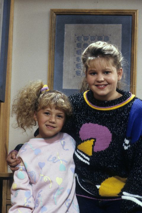 full house dj tanner stephanie tanner side ponytail