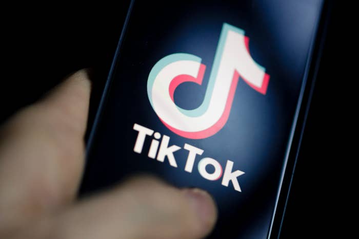 The logo of chinese media app for creating and sharing short videos TikTok.