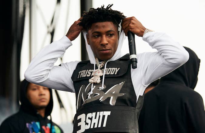 YoungBoy Never Broke Again performs during JMBLYA.