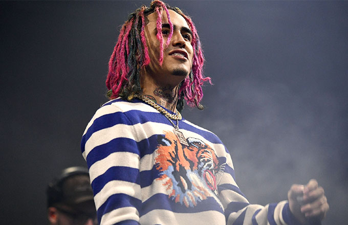 This is a photo of Lil Pump.