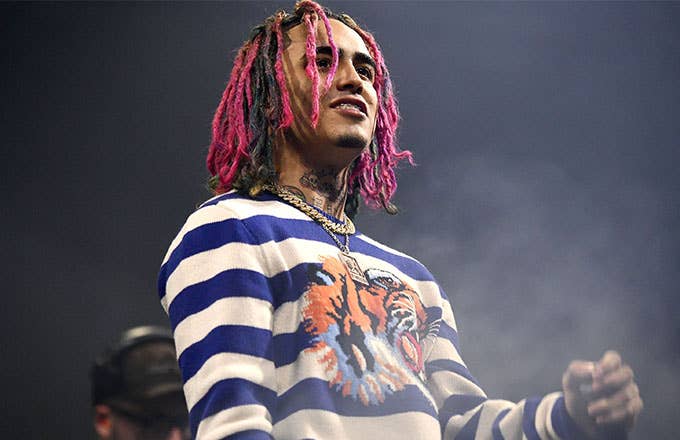 This is a photo of Lil Pump.