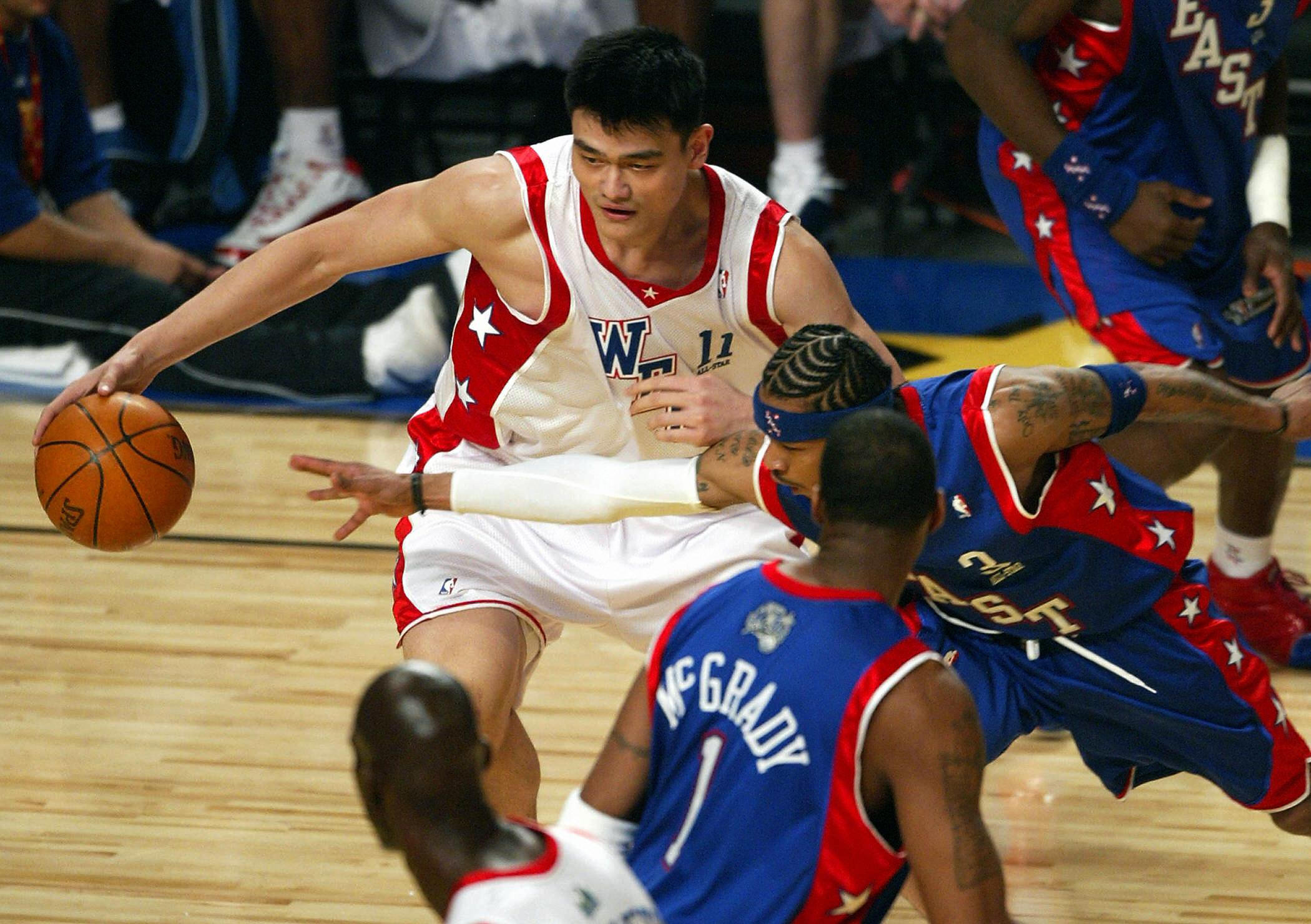 Yao Ming 2004 NBA All Star Game