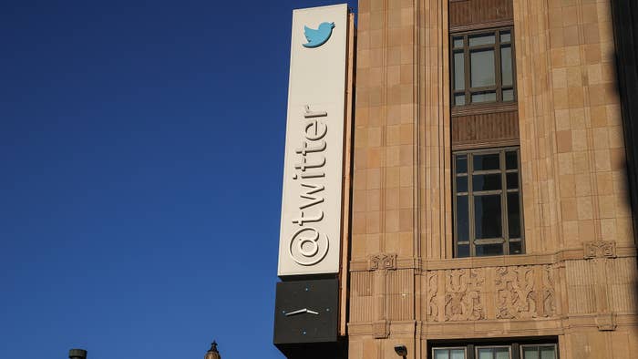 Twitter Headquarters is seen in San Francisco, California