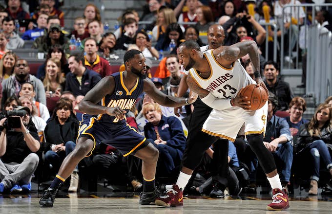 LeBron James vs. Lance Stephenson