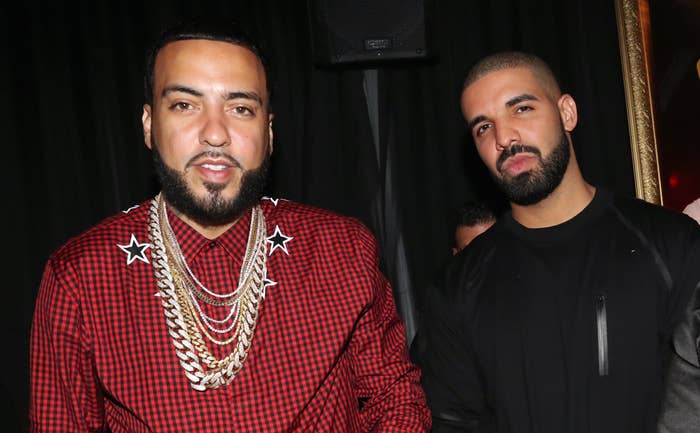 Drake and French Montana at Belly&#x27;s Birthday Bash in 2017