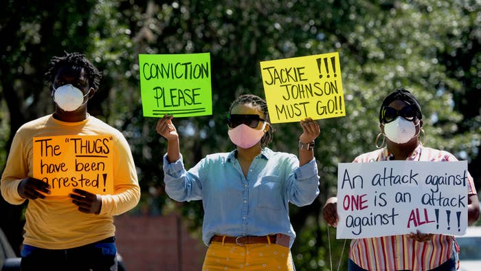 Protestors