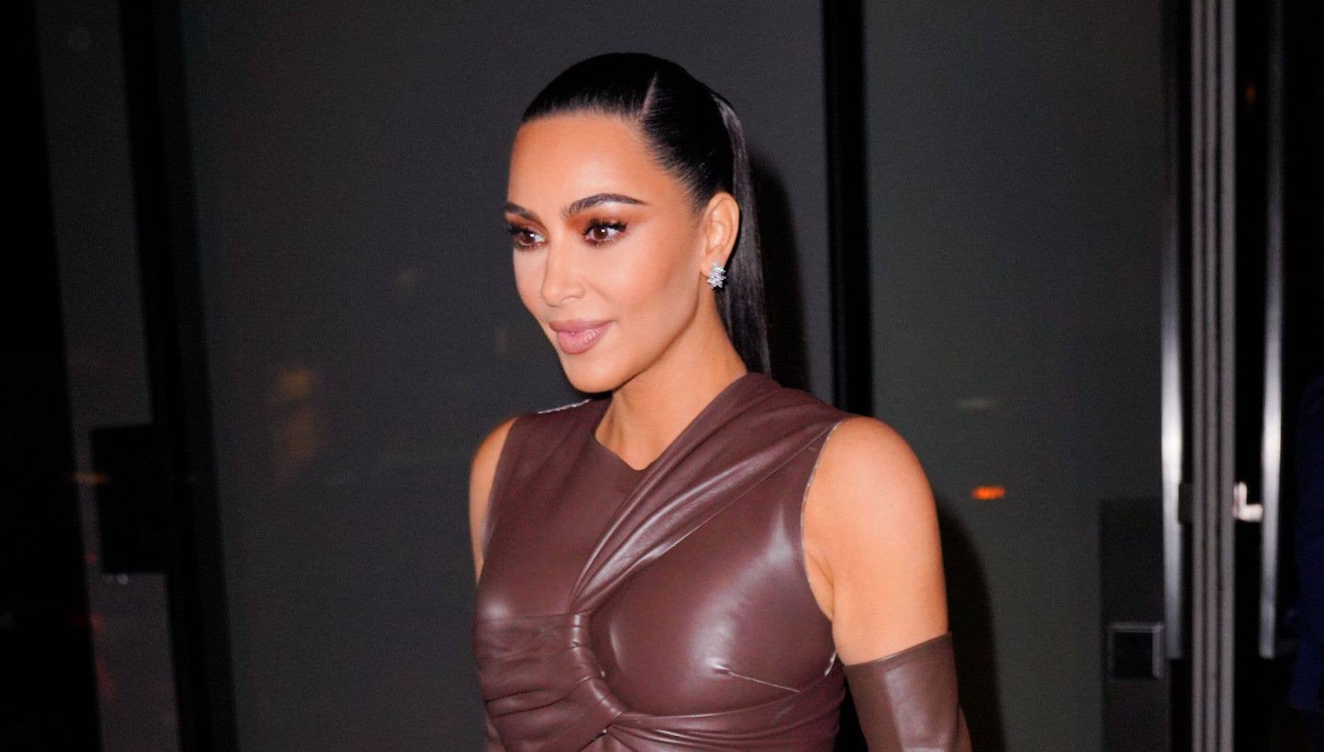 Kim Kardashian is seen in New York City