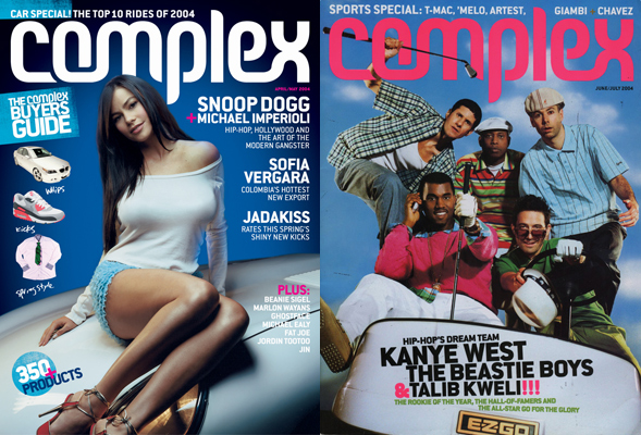 A Pre-Modern Family Sofia Vergara (April/May 2004); Kanye&#x27;s first cover, with the Beastie Boys &amp; Talib Kweli (June/July 2004)