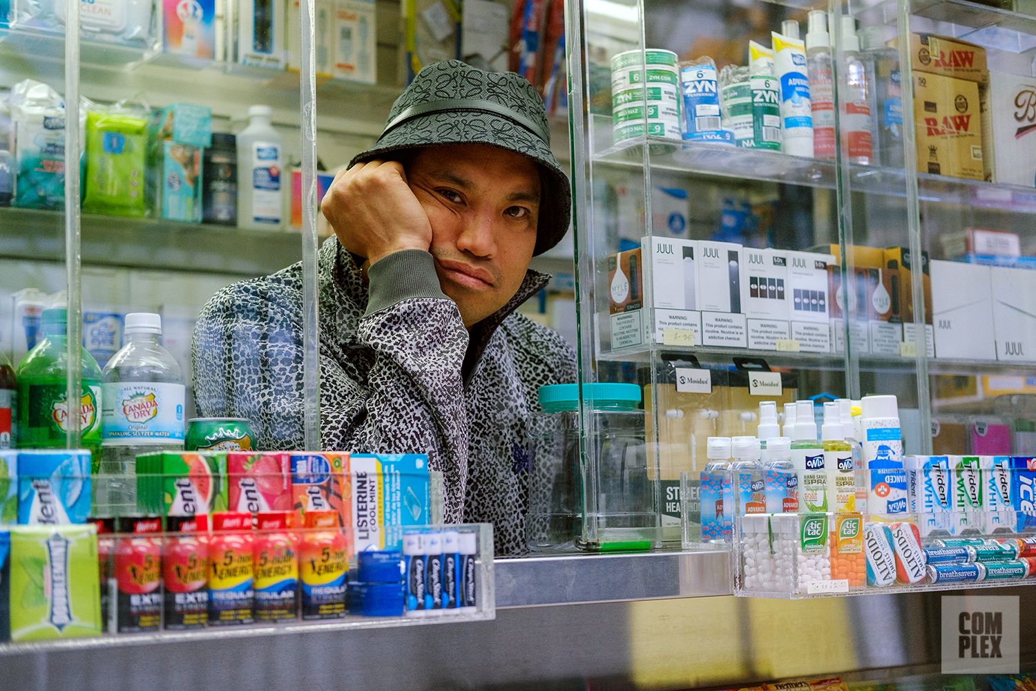 Chad Hugo poses for his Complex profile