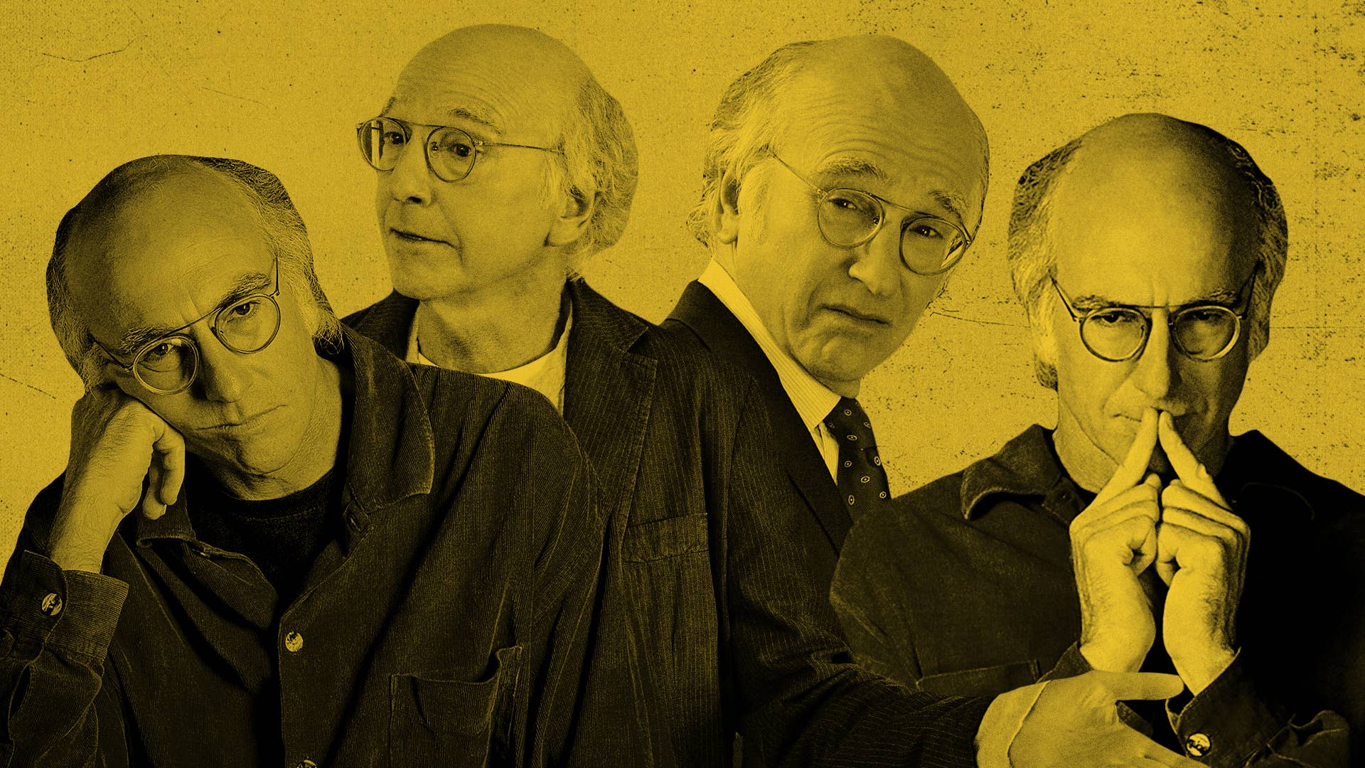 The many faces of 'Curb Your Enthusiasm' star Larry David