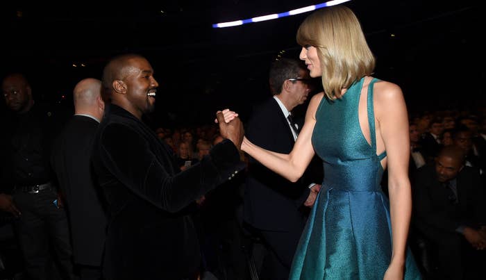 Kanye West and Taylor Swift