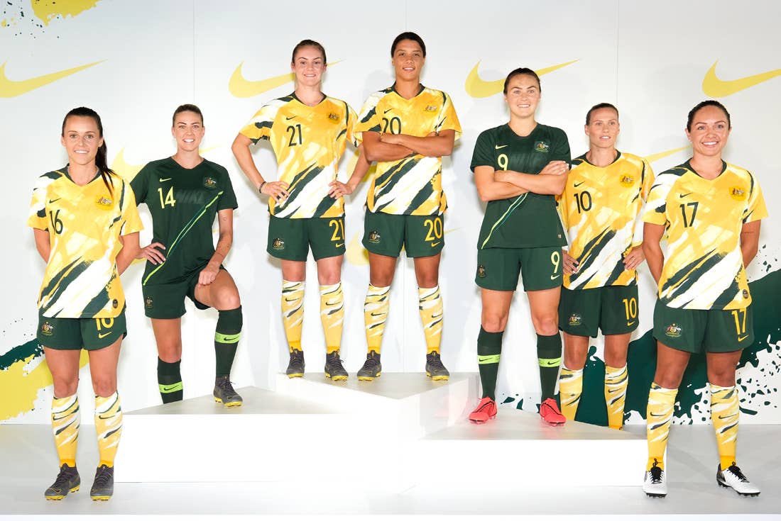 Australia Matildas Womens World Cup Jersey reveal