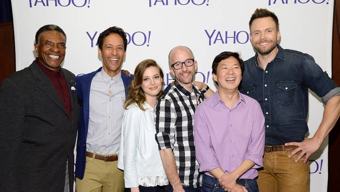 Cast of &#x27;Community&#x27; at 2015 Emmy Event