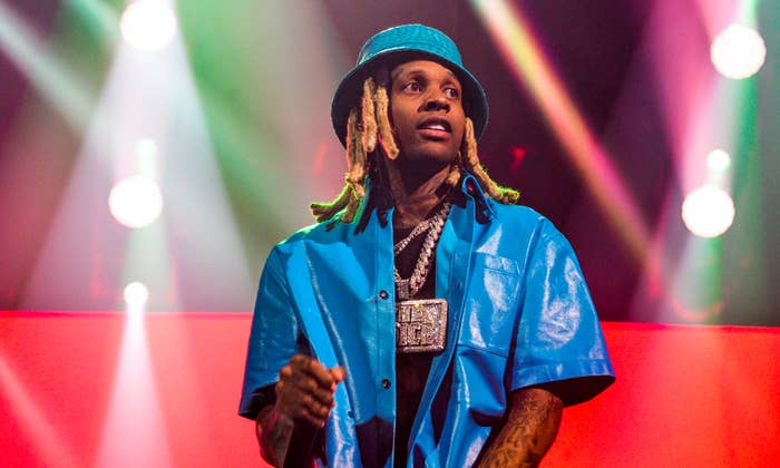 Lil Durk performs during Future's One Big Party Tour