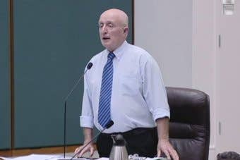 Independent Northern Territory Senator Jerry Wood in parliament this week