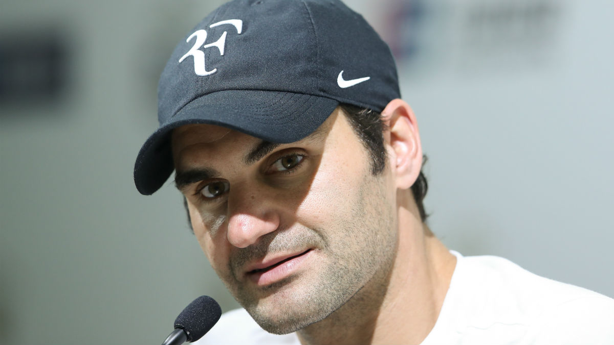 Roger federer outlet logo hat