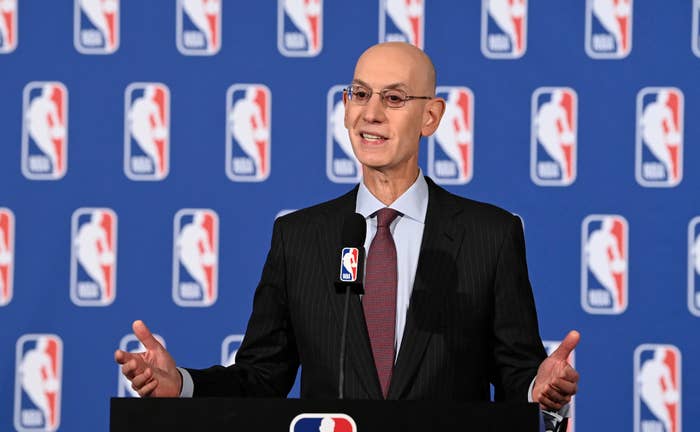 NBA commissioner Adam Silver