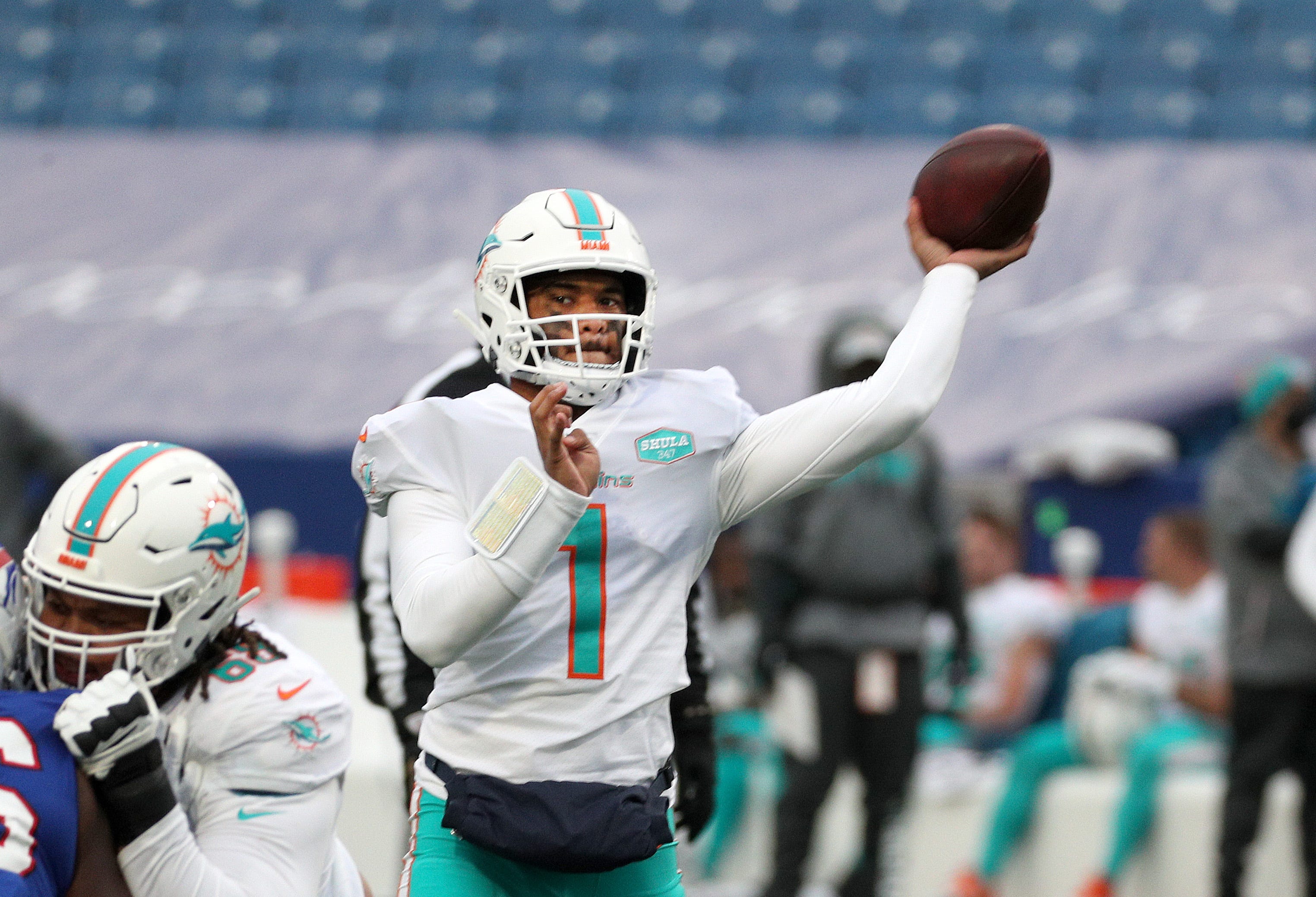 Tua Tagovailoa Dolphins Jets 2020