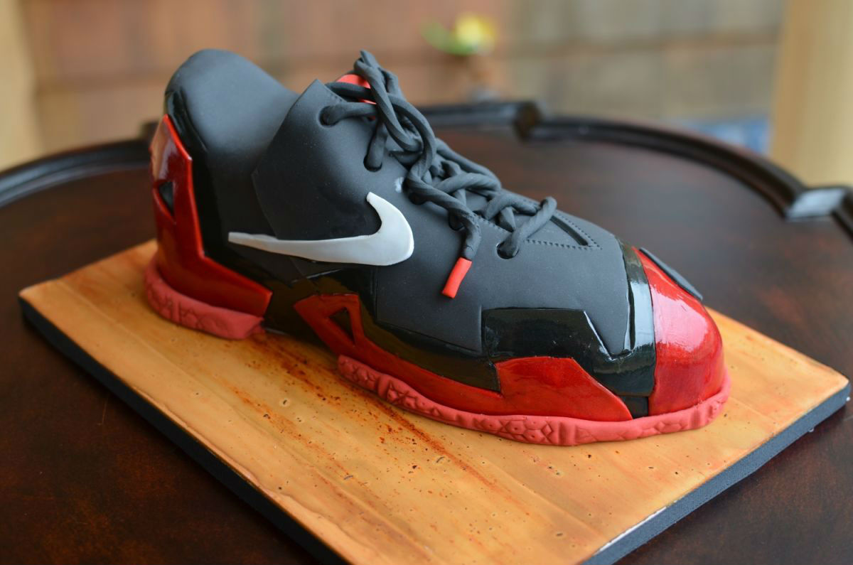 Nike LeBron 11 Away Sneaker Cake