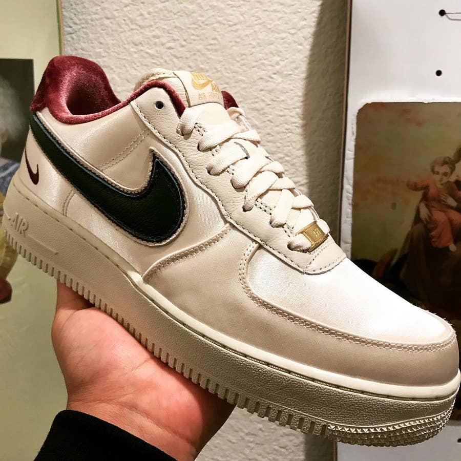 Nike Air Force 1 '07 LV8 White Night Maroon (Size 17)