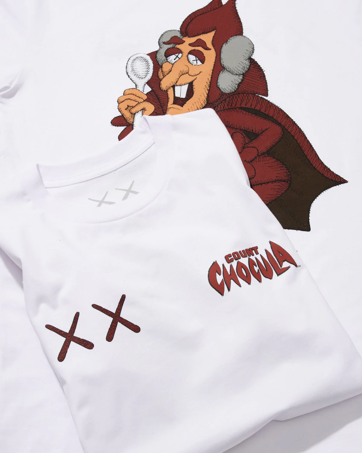 KAWS x General Mills Collaboration Count Chocula T Shirt