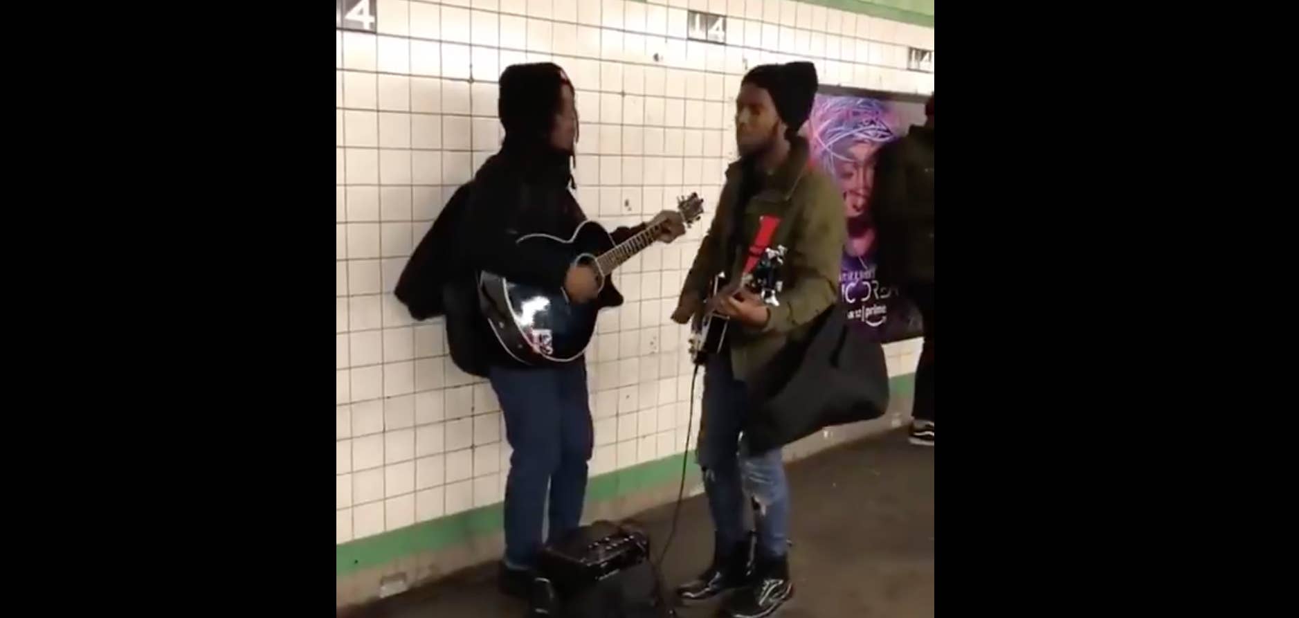 beatles viral subway
