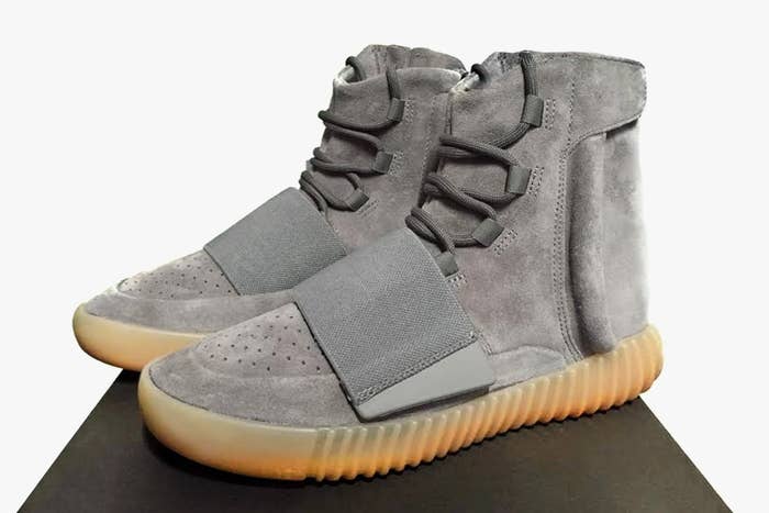 Adidas Yeezy 750 Boost Light Grey Gum