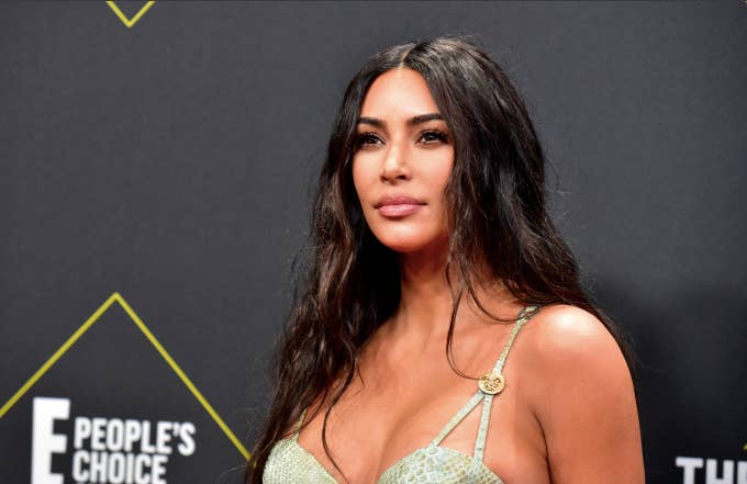 Kim Kardashian attends the 2019 E! People&#x27;s Choice Awards