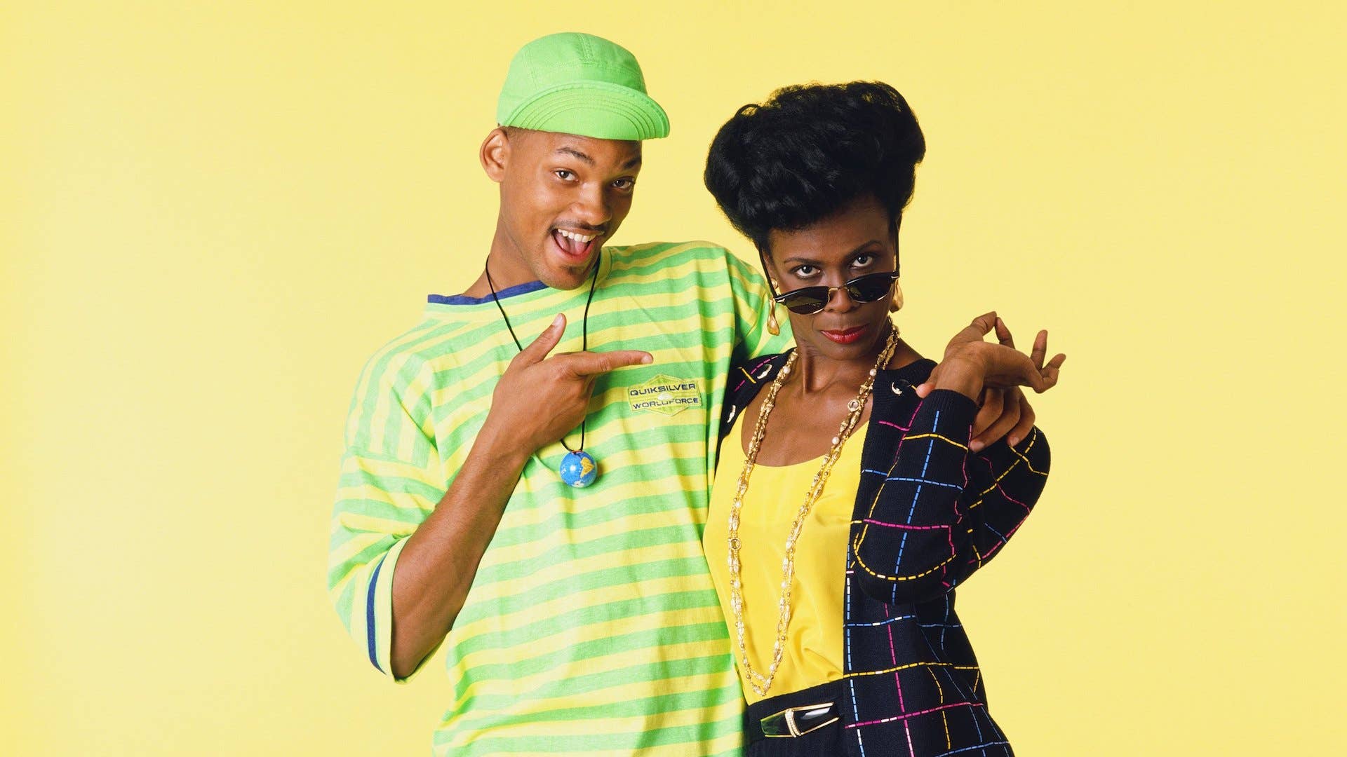 Will Smith as William 'Will' Smith, Janet Hubert as Vivian Banks